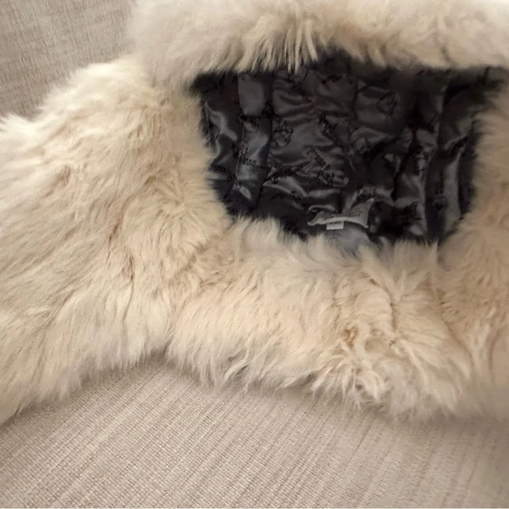 Vintage Mad Bomber Rabbit Fur Hat with Ear Flaps Trooper Hat XXL Unisex - Picture 6 of 9